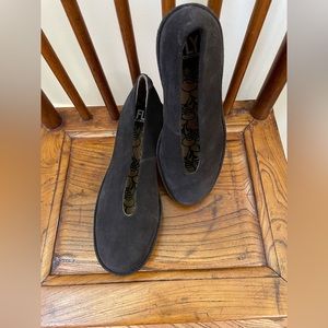 Fly London suede wedge